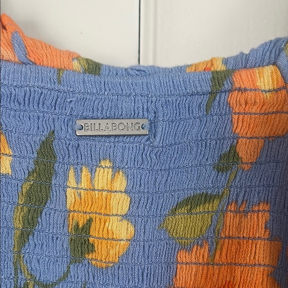 Billabong Golden Daze Floral Crop Top size small - Picture 7 of 7